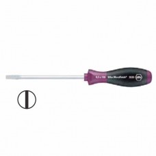 Wiha MicroFinish Slotted Screwdriver - Round Blade - 6.5 mm - 29120
